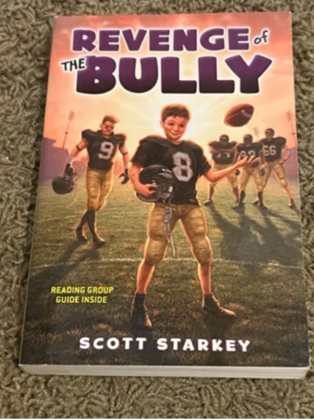 Revenge of the Bully by Scott Starkey - Black and Gold Cover